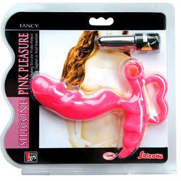 Dream toys Pink Pleasure, розовая, Многофункциональный стимулятор с ручкой Dream toys Pink Pleasure, розовая, Многофункциональный стимулятор с ручкой