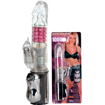 Dream toys вибратор, Прозрачный, с шариками Dream toys вибратор, Прозрачный, с шариками