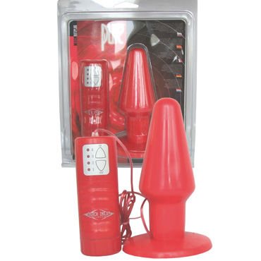Dream toys Вибровтулка красная, Узенький кончик Dream toys Вибровтулка красная, Узенький кончик