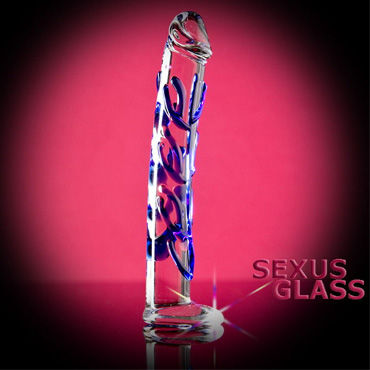 Sexus Glass фаллоимитатор, Стильный, выполнен из стекла Sexus Glass фаллоимитатор, Стильный, выполнен из стекла