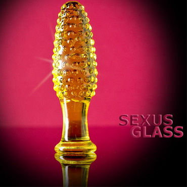 Sexus Glass массажер, Анальная пробка из стекла Sexus Glass массажер, Анальная пробка из стекла