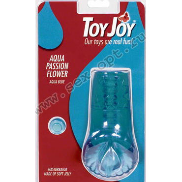 Toy Joy Мастурбатор, Aqua рassion flower Toy Joy Мастурбатор, Aqua рassion flower