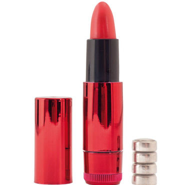 Toyfa Black&Red вибратор красный, Помада Toyfa Black&Red вибратор красный, Помада
