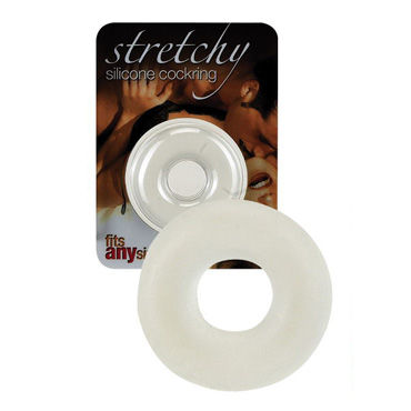 Dream Toys кольцо эрекционное, белое, Гладкое, без вибрации Dream Toys кольцо эрекционное, белое, Гладкое, без вибрации
