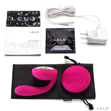 Lelo Ida, розовый - Первый в мире вибромассажер для пар с ротацией и дистанционным управлением - купить в секс шопе Lelo Ida, розовый - Первый в мире вибромассажер для пар с ротацией и дистанционным управлением - купить в секс шопе