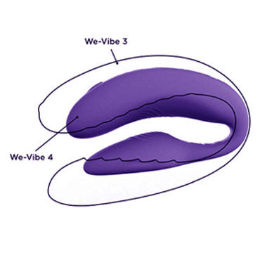 We-Vibe 4, фиолетовый, Вибромассажер для пар №1 и другие товары We-Vibe с фото We-Vibe 4, фиолетовый, Вибромассажер для пар №1 и другие товары We-Vibe с фото