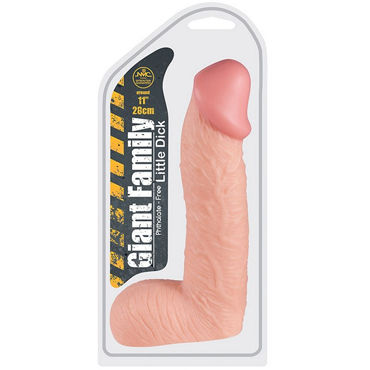 Giant Family Little Dick, 28 см - Фаллоимитатор-реалистик с мошонкой - купить в секс шопе Giant Family Little Dick, 28 см - Фаллоимитатор-реалистик с мошонкой - купить в секс шопе
