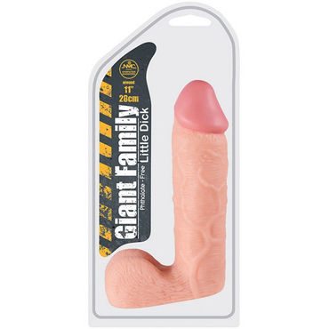 Giant Family Little Dick, 28 см - Фаллоимитатор-реалистик с мошонкой - купить в секс шопе Giant Family Little Dick, 28 см - Фаллоимитатор-реалистик с мошонкой - купить в секс шопе