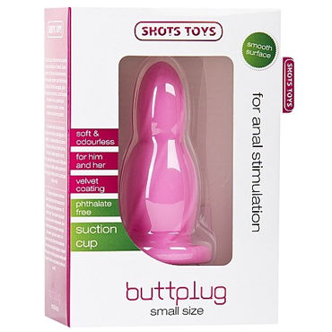 Shots Toys Small Buttplug, розовый - фото, отзывы Shots Toys Small Buttplug, розовый - фото, отзывы
