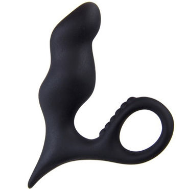 Shots Toys Squatter, черный, Эргономичный анальный стимулятор Shots Toys Squatter, черный, Эргономичный анальный стимулятор