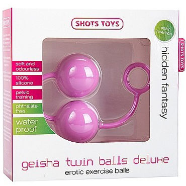 Shots Toys Geisha Twin Balls Deluxe, розовый - фото, отзывы Shots Toys Geisha Twin Balls Deluxe, розовый - фото, отзывы