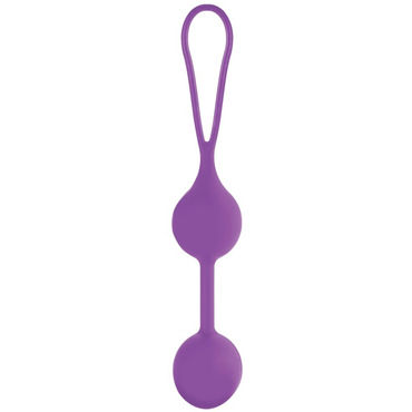 Shots Toys Pleasure Love Balls, фиолетовый, Гибкие вагинальные шарики Shots Toys Pleasure Love Balls, фиолетовый, Гибкие вагинальные шарики