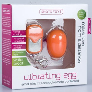 Shots Toys Vibrating Egg Small, оранжевый - фото, отзывы Shots Toys Vibrating Egg Small, оранжевый - фото, отзывы