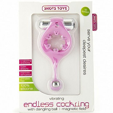 Shots Toys Cockring Magnet, розовый - фото, отзывы Shots Toys Cockring Magnet, розовый - фото, отзывы