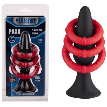 Menzstuff набор, Анальная втулка и три кольца Menzstuff набор, Анальная втулка и три кольца