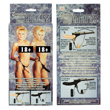 California Exotic Executive Harness Systems черный, Страпон на трусиках California Exotic Executive Harness Systems черный, Страпон на трусиках