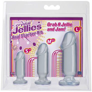 Doc Johnson Anal Starter Kit, прозрачные - фото, отзывы Doc Johnson Anal Starter Kit, прозрачные - фото, отзывы