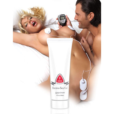 Pipedream Electro-Sex Gel, 118 мл - Гель массажный на водной основе - купить в секс шопе Pipedream Electro-Sex Gel, 118 мл - Гель массажный на водной основе - купить в секс шопе