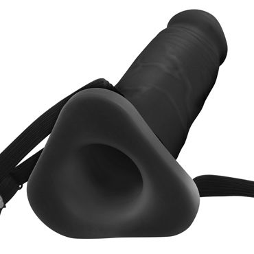Новинка раздела Секс игрушки - Pipedream Fantasy X-tensions 10" Silicone Hollow Extension, черный Новинка раздела Секс игрушки - Pipedream Fantasy X-tensions 10" Silicone Hollow Extension, черный
