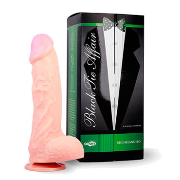 Topco Black Tie Affair Michelangelo, Фаллоимитатор на присоске Topco Black Tie Affair Michelangelo, Фаллоимитатор на присоске