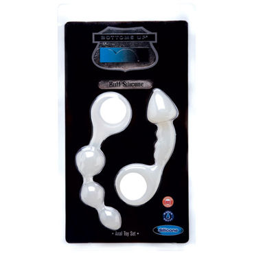 Topco Anal Toy Set, белый, Набор анальных стимуляторов Topco Anal Toy Set, белый, Набор анальных стимуляторов