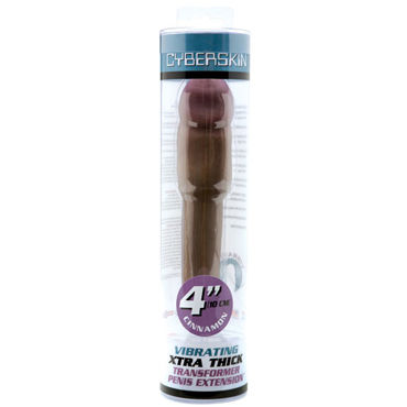 Topco Xtra Thick Vibrating Transformer Penis Extension, Насадка-удлинитель и компактный вибратор Topco Xtra Thick Vibrating Transformer Penis Extension, Насадка-удлинитель и компактный вибратор