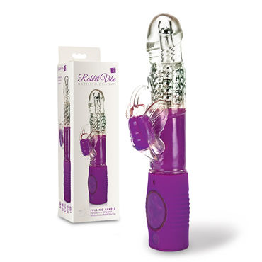 Topco Rabbit Vibe Dazzling delight, фиолетовый, Многофункциональный вибратор Topco Rabbit Vibe Dazzling delight, фиолетовый, Многофункциональный вибратор