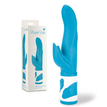 Topco Rabbit Vibe Swoop, голубой, Ротатор с клиторальным стимулятором Topco Rabbit Vibe Swoop, голубой, Ротатор с клиторальным стимулятором