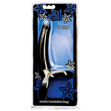Topco Daring Double Penetration Dong, Насадка для двойного проникновения Topco Daring Double Penetration Dong, Насадка для двойного проникновения
