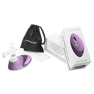 Womanizer Pro, сиреневый - Вакуумный стимулятор клитора, улучшенная версия - купить в секс шопе Womanizer Pro, сиреневый - Вакуумный стимулятор клитора, улучшенная версия - купить в секс шопе