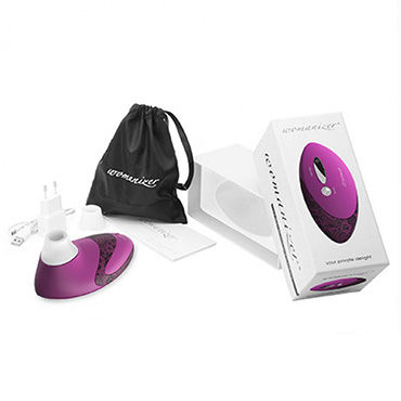 Womanizer Pro, фиолетовый - Вакуумный стимулятор клитора, улучшенная версия - купить в секс шопе Womanizer Pro, фиолетовый - Вакуумный стимулятор клитора, улучшенная версия - купить в секс шопе
