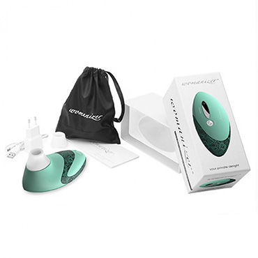 Womanizer Pro, зеленый - Вакуумный стимулятор клитора, улучшенная версия - купить в секс шопе Womanizer Pro, зеленый - Вакуумный стимулятор клитора, улучшенная версия - купить в секс шопе