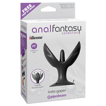 Pipedream Anal Fantasy Collection Insta-Gaper, Раскрывающаяся анальная втулка Pipedream Anal Fantasy Collection Insta-Gaper, Раскрывающаяся анальная втулка