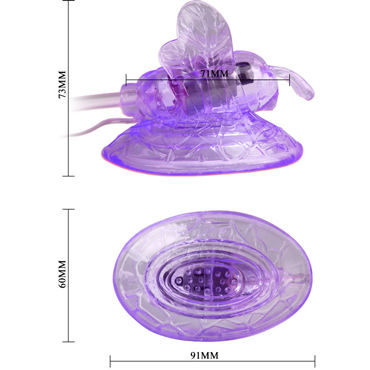 Baile Butterfly Clitoral Pump, Стимулятор клитора с вакуумным массажом и вибрацией и другие товары Baile с фото Baile Butterfly Clitoral Pump, Стимулятор клитора с вакуумным массажом и вибрацией и другие товары Baile с фото