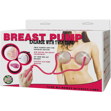 Новинка раздела Секс игрушки - Baile Breast Pump Enlarge With Twin Cups Новинка раздела Секс игрушки - Baile Breast Pump Enlarge With Twin Cups