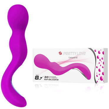 Baile Pretty Love Leopard, Вибромассажер зигзаг Baile Pretty Love Leopard, Вибромассажер зигзаг