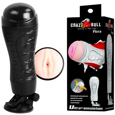Baile Crazy Bull Flora, Мастурбатор вагина без вибрации Baile Crazy Bull Flora, Мастурбатор вагина без вибрации