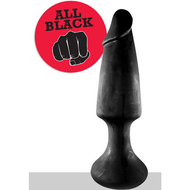 O-Products All Black, Анальная пробка огромного размера O-Products All Black, Анальная пробка огромного размера