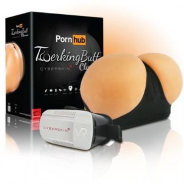 Topco Twerking Butt Classic - Мастурбатор с вибрацией, 3D очками, функцией нагрева - купить в секс шопе Topco Twerking Butt Classic - Мастурбатор с вибрацией, 3D очками, функцией нагрева - купить в секс шопе