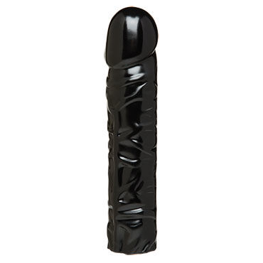 Doc Johnson Vac-U-Lock CodeBlack Classic Dong 19 см - фото, отзывы Doc Johnson Vac-U-Lock CodeBlack Classic Dong 19 см - фото, отзывы