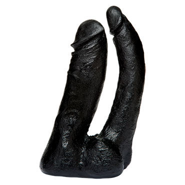 Doc Johnson Vac-U-Lock CodeBlack Double Penetrator - фото, отзывы Doc Johnson Vac-U-Lock CodeBlack Double Penetrator - фото, отзывы