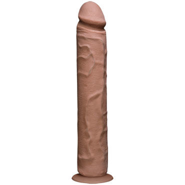 Doc Johnson Vac-U-Lock The Realistic Cock Without Balls 30 см, коричневый - фото, отзывы Doc Johnson Vac-U-Lock The Realistic Cock Without Balls 30 см, коричневый - фото, отзывы