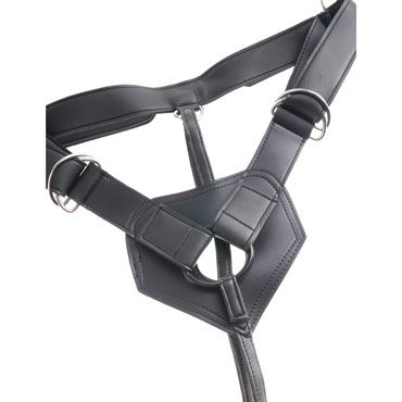 Pipedream King Cock Strap-on Harness Cock 20 см, коричневый - подробные фото в секс шопе Condom-Shop Pipedream King Cock Strap-on Harness Cock 20 см, коричневый - подробные фото в секс шопе Condom-Shop