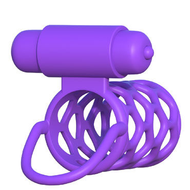 Pipedream Fantasy C-Ringz Vibrating Couples Cage - подробные фото в секс шопе Condom-Shop Pipedream Fantasy C-Ringz Vibrating Couples Cage - подробные фото в секс шопе Condom-Shop