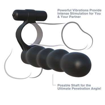 Pipedream Fantasy C-Ringz Posable Partner Double Penetrator - фото 7 Pipedream Fantasy C-Ringz Posable Partner Double Penetrator - фото 7