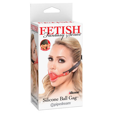 Pipedream Fetish Fantasy Silicone Ball Gag, Кляп на регулируемых ремешках Pipedream Fetish Fantasy Silicone Ball Gag, Кляп на регулируемых ремешках