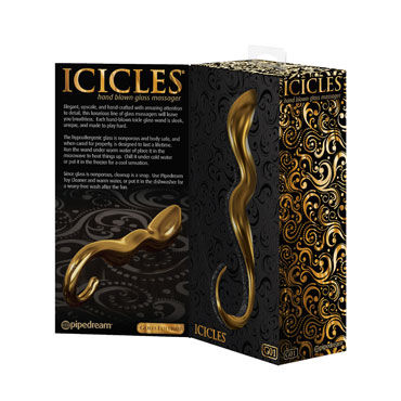 Pipedream Icicles Gold Edition G01 - фото, отзывы Pipedream Icicles Gold Edition G01 - фото, отзывы