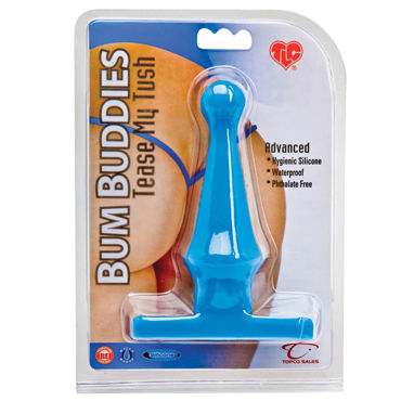 Topco Bum Buddies Tease My Tush Advanced, Анальная пробка, расширенная Topco Bum Buddies Tease My Tush Advanced, Анальная пробка, расширенная