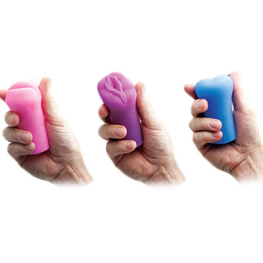 Topco CyberSkin Stroker Triplets, разноцветный, Набор мастурбаторов, ротик, вагина и анус Topco CyberSkin Stroker Triplets, разноцветный, Набор мастурбаторов, ротик, вагина и анус