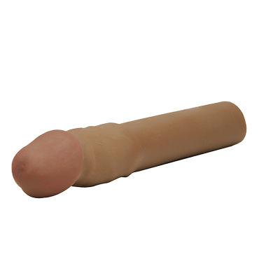 Topco CyberSkin Penis Extension, тёмная - фото, отзывы Topco CyberSkin Penis Extension, тёмная - фото, отзывы